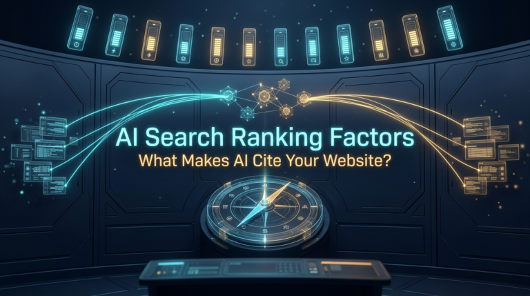 What Are the Most Important AI Search Ranking Factors in 2026?